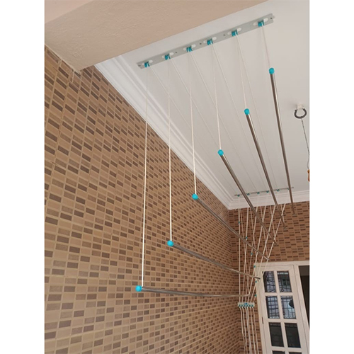 8ft 6 Lines Pulley Cloth Drying Hanger