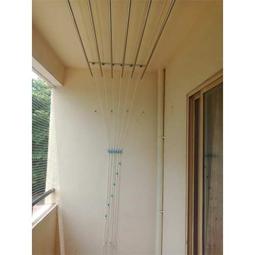 6ft 6 Lines Balcony Cloth Hanger