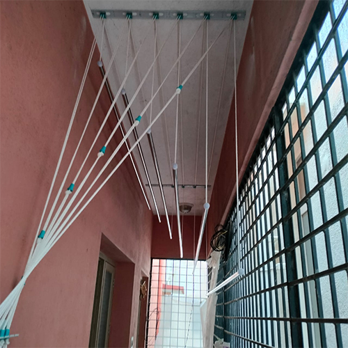 7ft 6 Lines Roof Mounted Cloth Hanger