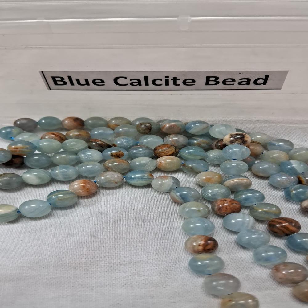 Calcite Blue Crystal Beads
