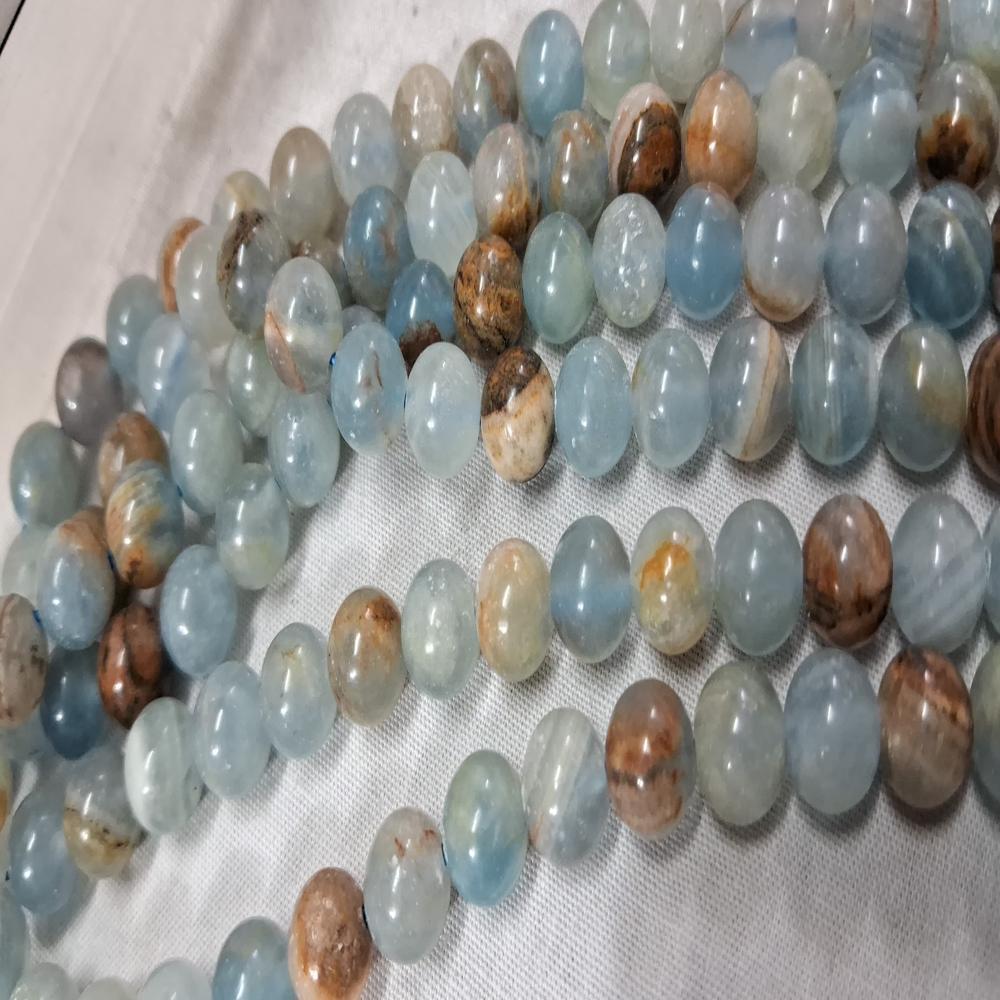 Calcite Blue Crystal Beads