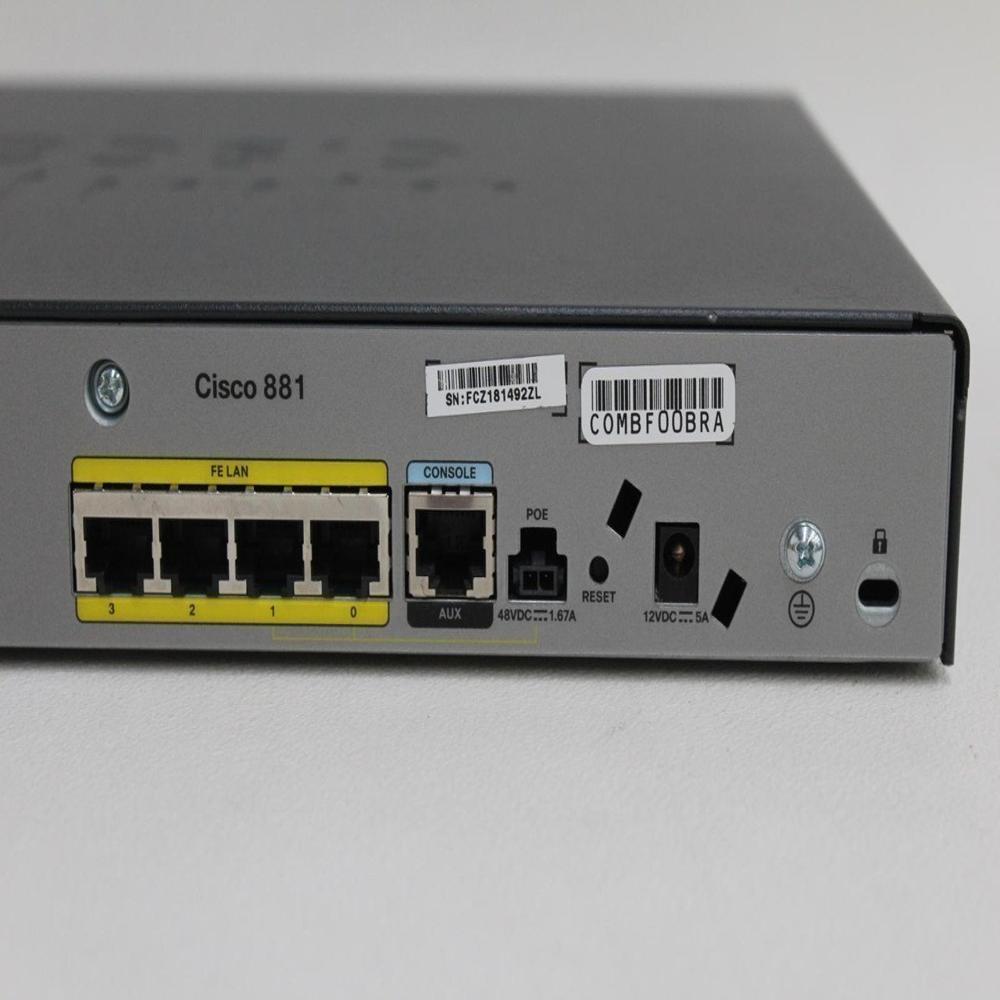 Cisco Router 887 Integrated Services - Frequency: 50 Hertz (Hz)
