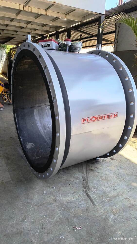 Electromagnetic Flowmeter - Ms, Ss 304, Ss 316, Ss 316l | 15 To 1600mm Flow Size, Max 150â°c, 25kg/cmâ² Pressure, 12 Month Warranty
