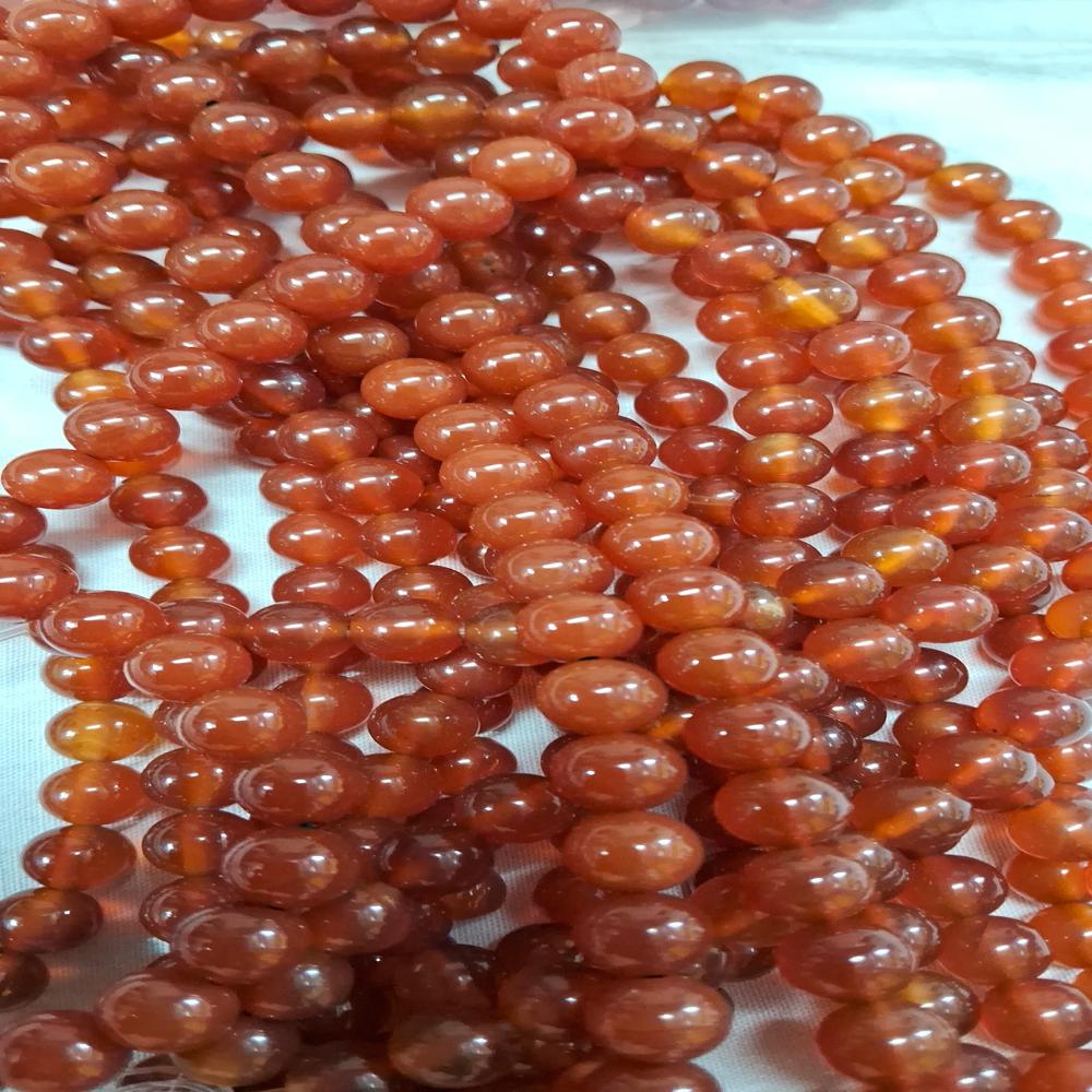 Carnelian red Dyed Crystal Beads