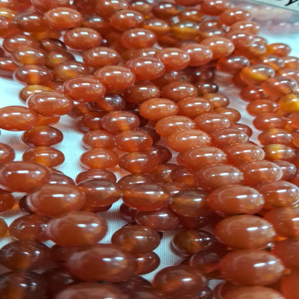 Carnelian red Dyed Crystal Beads