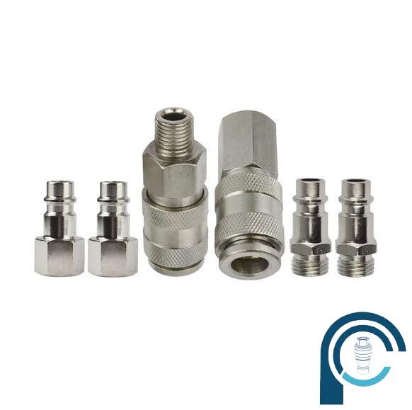 Ss 304 Quick Release Couplings - Stainless Steel, Sizes 1/8 To 4 Inch, Corrosion Resistant, Precision-engineered For Pneumatic Connections