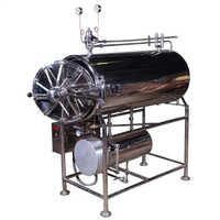 Horizontal High Pressure Autoclave - Accuracy: 100  %
