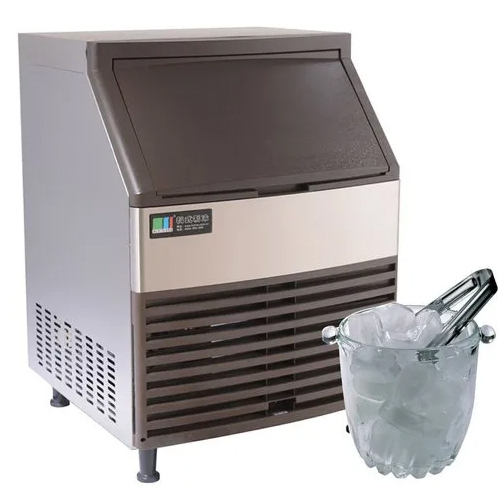 Automatic Ice Maker Machine - Color: Grey