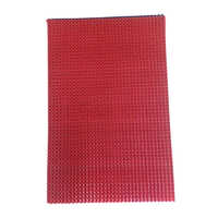 Plastic Turf Door Mat - Color: Red