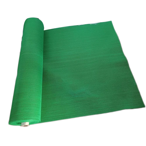 Green Zig Zag Plastic Mat