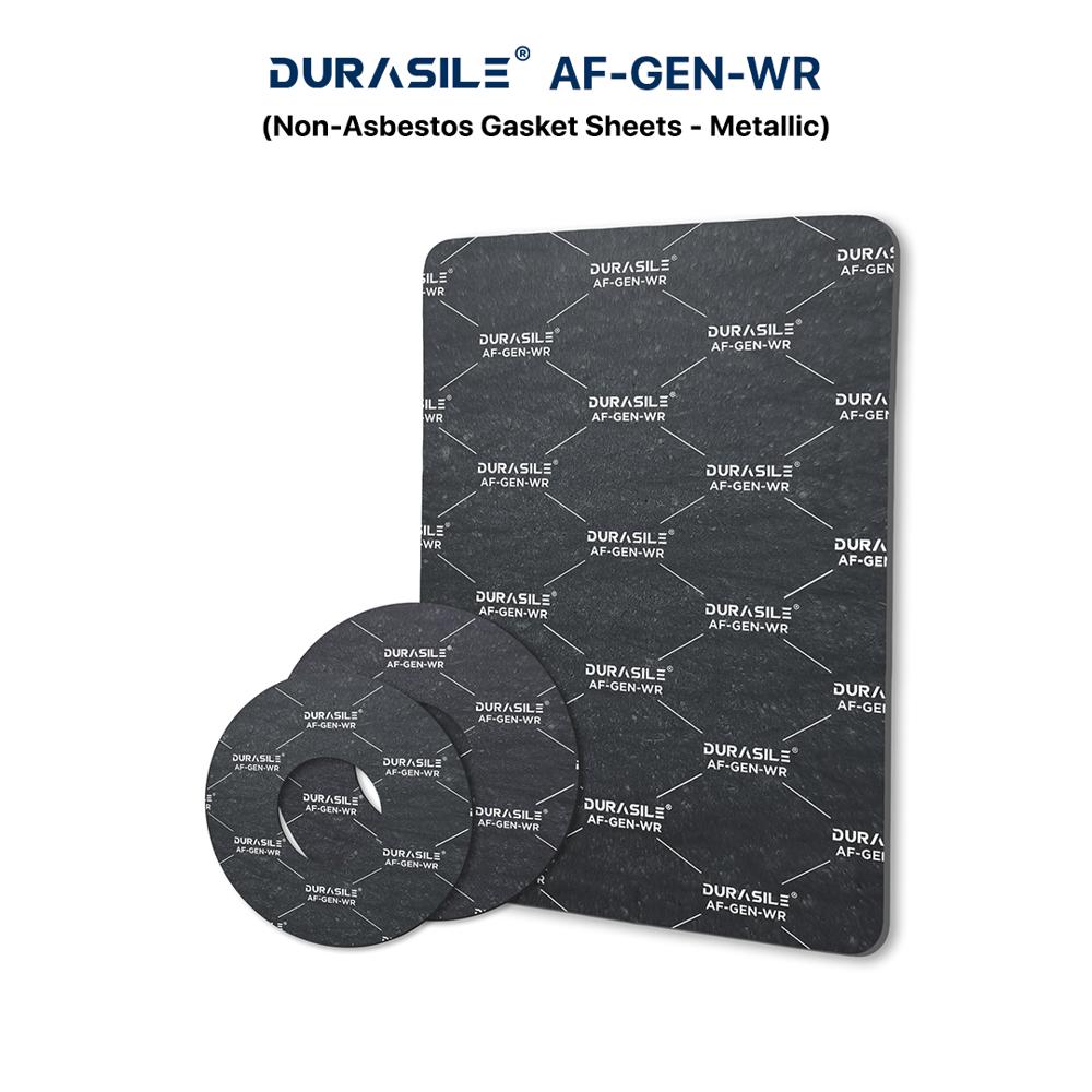 Durasile Af-Gen-Wr Non Asbestos Gasket Sheets - Metallic - Application: Sealing Industry