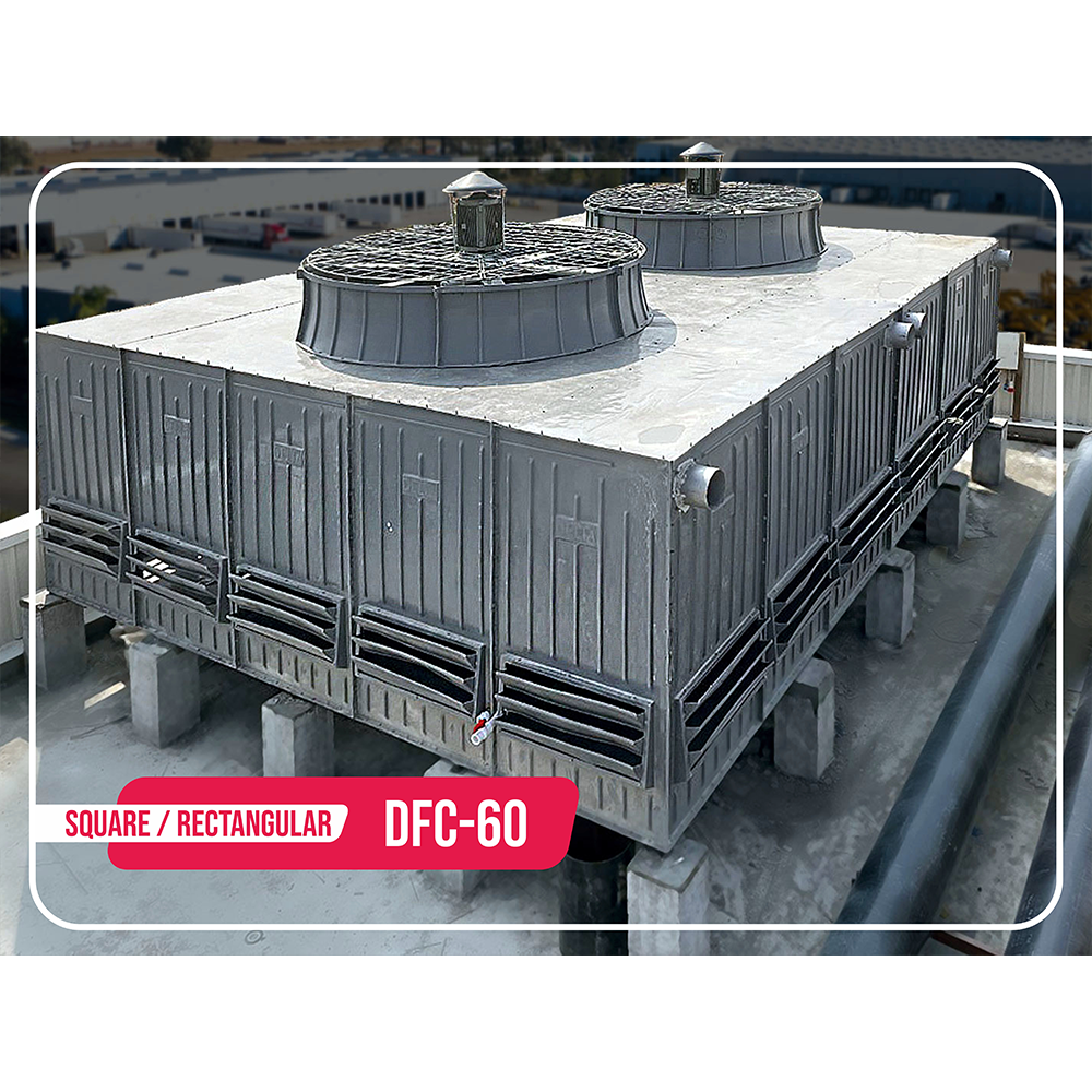 Square Cooling Towers (series Dfc-60) - Application: Hvac
