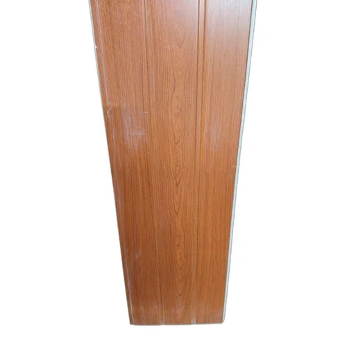 गहरे भूरे रंग की लकड़ी की पट्टी