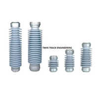 Line Post Insulator - Porcelain, Standard Size, White Color, 52 Kv Rated Voltage | Polished Surface Treatment For Enhanced Insulation Performance