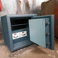 Steel Security Safe - Color: Blue