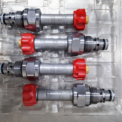Hydraulic Cartridge Valve - Color: Silver