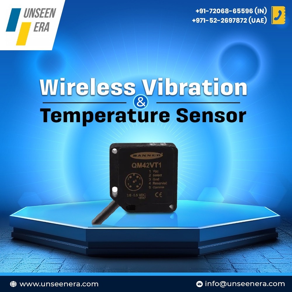 Banner Vibration Temperature Sensor - Input: 10-30 V Dc