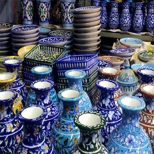 Blue Pottery Of Jaipur