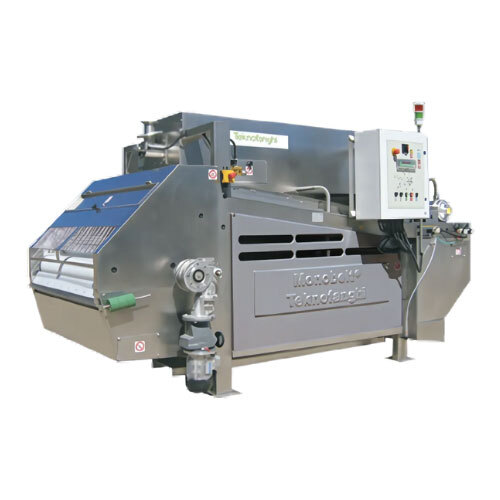 Belt Filter Press For Sludge Dewatering - Color: Silver