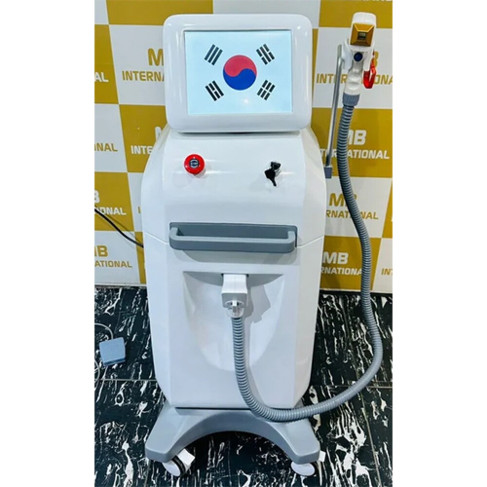 Semi-Automatic Hair Removal Laser Machine - Color: White
