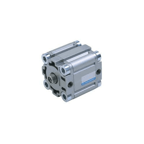 A63 Series Compact Iso Cylinder - Color: Silver