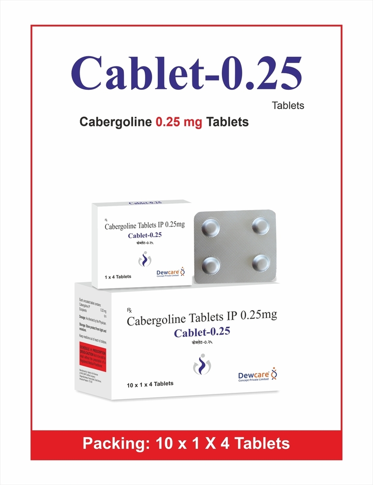CABLET-0.25 TABLETS