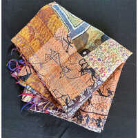 A Handcrafted Silk Kantha Scarves - Assorted Prints & Colorsa I?  - Color: Multi Color