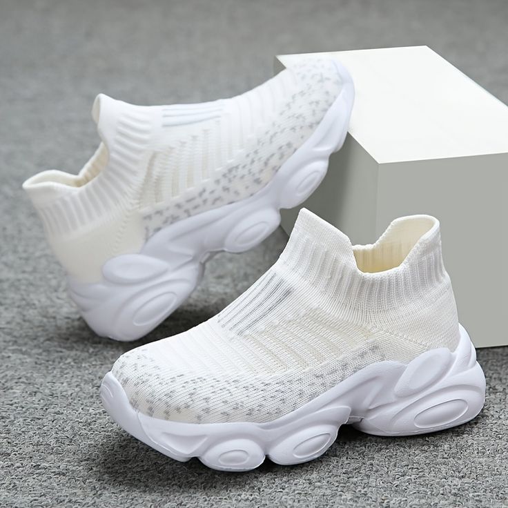 3d Flyknit Shoe Vamp Knitting Machine - Color: White