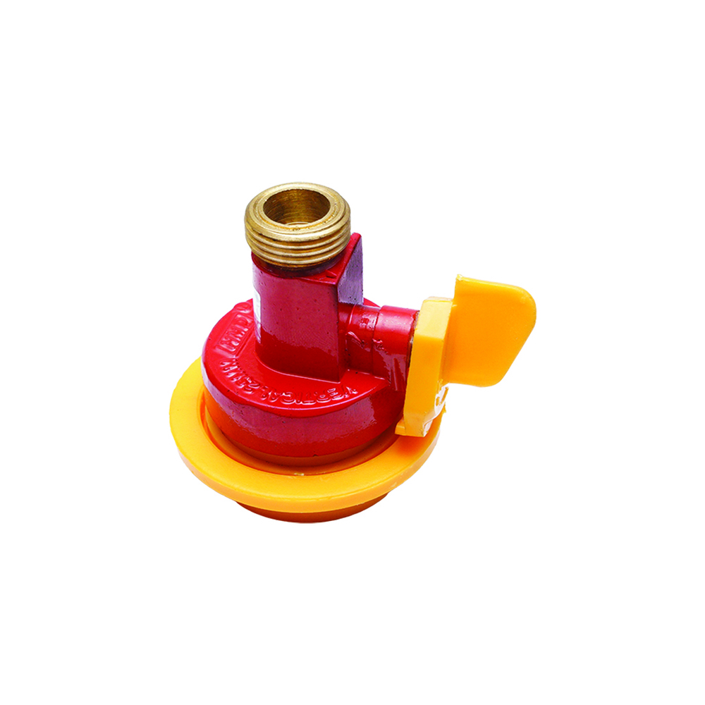 Lpg Gas Adaptor - Brass Construction, Standard Size | Designed For Industrial Applications, Copper Metal Type For Enhanced Durability