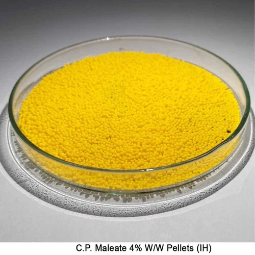 C.P. Maleate 4% W W Pellets (Ih) - Color: Yellow
