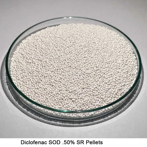 Diclofenac Sod .50% Sr Pellets - Color: White