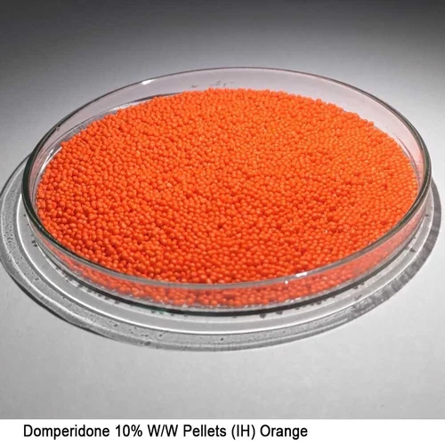Domperidone 10% W W Pellets (Ih) Orange - Physical Form: Granular