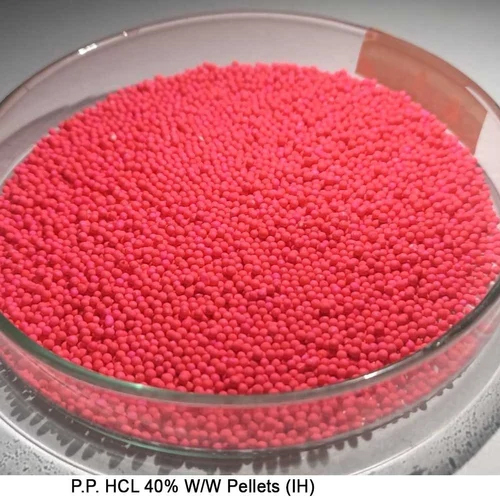 P.P. Hcl 40% W W Pellets (Ih) - Color: Pink