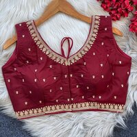Designer silk blouse