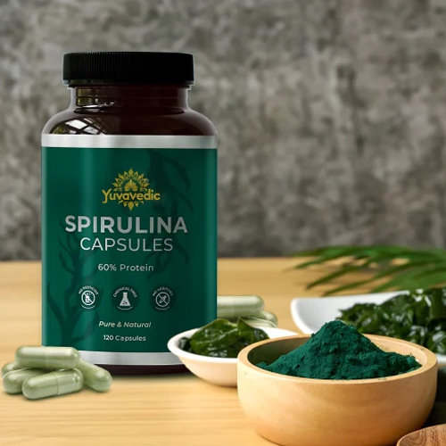 Organic Spirulina Capsules