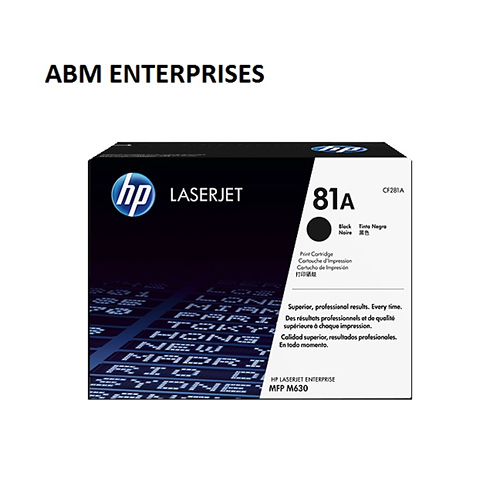 HP 81A Black Toner Cartridge