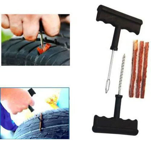 Car Tyre Repair Tools - Color: Black
