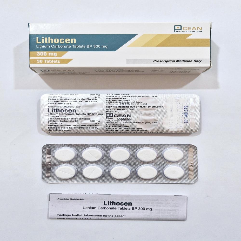 Lithium Carbonate 300Mg Tablet - Storage Instructions: As Per Instruction