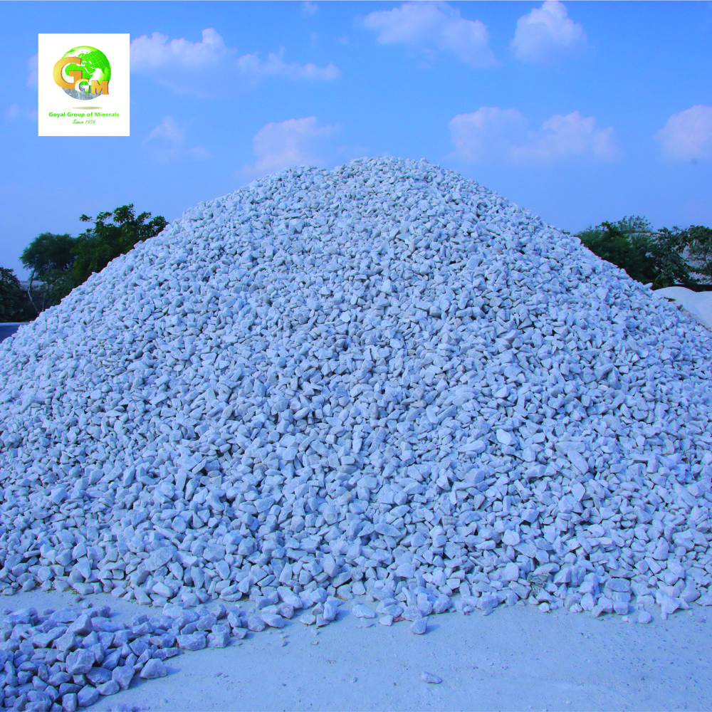 Snow White Quartz Stone Lumps 50mm