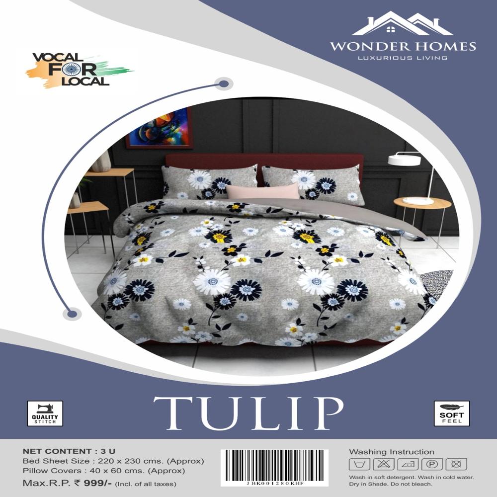Bedsheet Cotton Double - Color: Multicolor
