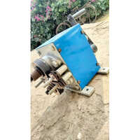 Manual Bamboo Square Stick Machine - Color: White And Blue