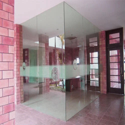 Frameless Glass Partition