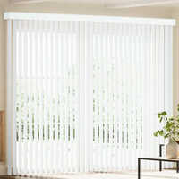 Patio Door Vertical Blind - Color: White