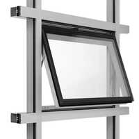 Aluminum Operable Window - Color: Transparent