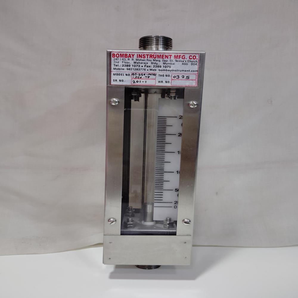 GLASS TUBE ROTAMETER 