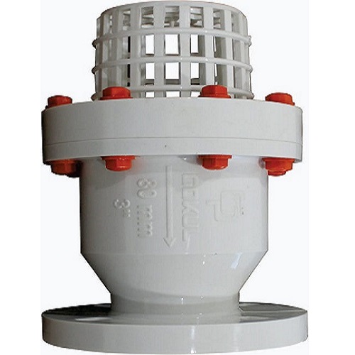 PP Flanged ball valve