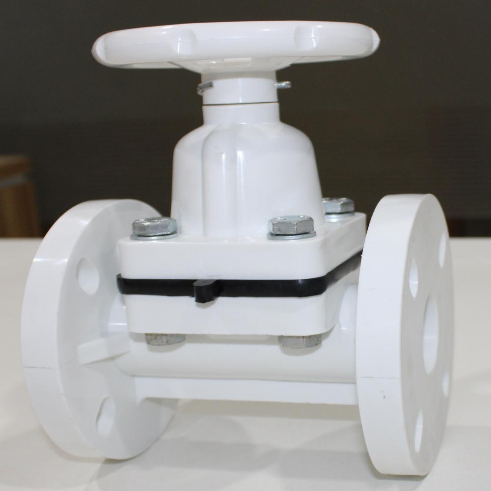 PP Flanged ball valve