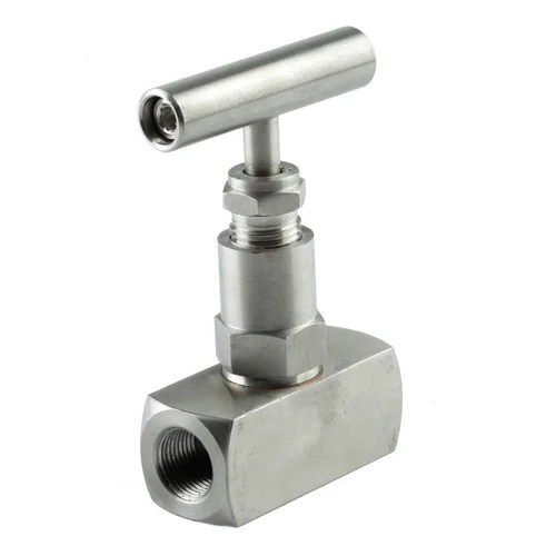 Stainless Steel Needle Valve - Color: Silver
