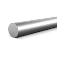 316 Stainless Steel Round Bar - 2 Inch Diameter, Polished Silver Finish | Grade 316, Ideal For Various Construction Applications