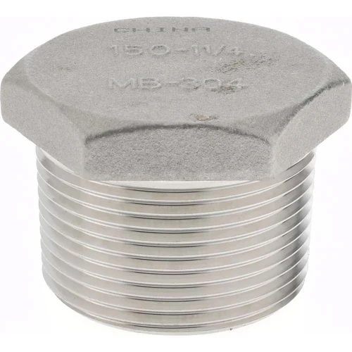 01_Stainless Steel Hex Plug - Color: Silver